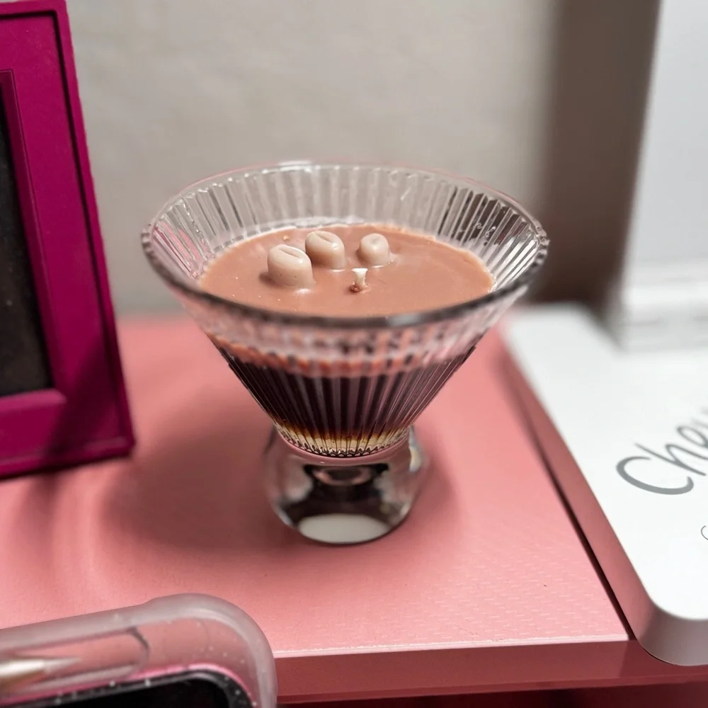 Espresso Martini Candle ☕🍸  | Handmade 💕 Soy & Gel Wax ✨🕯️